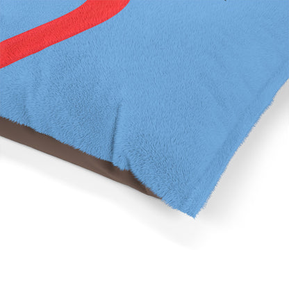Cozy Pet Bed for Grandpuppies | Gigi's Granddogger Custom Light Blue Dog Bed, Soft Pet Cushion, Ideal for Gifts, Home Decor, Pet Lovers