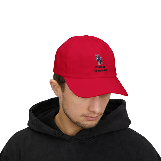 Democrat Donkey Fuck Trump Cap- Light Colors | Perfect Gift for Woke Grandpawrents, Casual Outings, Everyday Wear