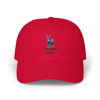 Democrat Donkey Fuck ICE Cap- Light Colors | Perfect Gift for Woke Grandpawrents, Casual Outings, Everyday Wear