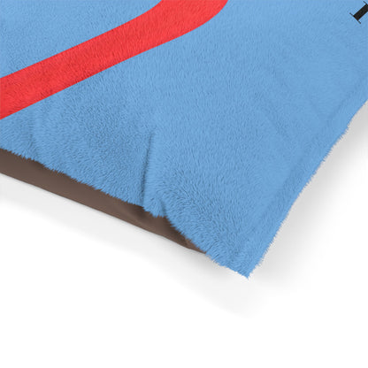 Cozy Pet Bed for Grandpuppies | Gigi's Granddogger Custom Light Blue Dog Bed, Soft Pet Cushion, Ideal for Gifts, Home Decor, Pet Lovers