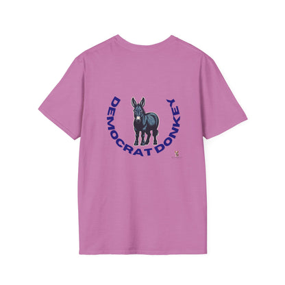 Democrat Donkey- MyGrandogger is Smarter than Your Governor Unisex T-Shirt - Perfect Gift for Family, Mother's Day, Grandpawrent's Day, Birthday, Casual Wear