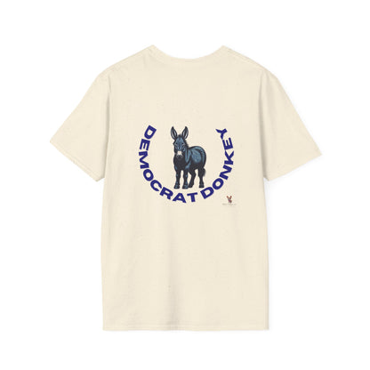 Democrat Donkey- MyGrandogger is Smarter than Your President Unisex T-Shirt - Perfect Gift for Family, Mother's Day, Grandpawrent's Day, Birthday, Casual Wear