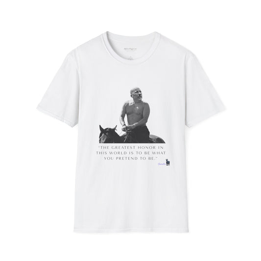 Democrat Donkey- Chip Roy and Vladimir Putin featuring a quote from Socrates Unisex T-Shirt - Perfect Gift for Family, Mother's Day, Grandpawrent's Day, Birthday, Casual Wear