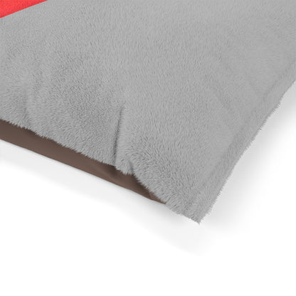 Cozy Pet Bed for Grandpuppies | Gigi's Granddogger Custom Light Gray Dog Bed, Soft Pet Cushion, Ideal for Gifts, Home Decor, Pet Lovers