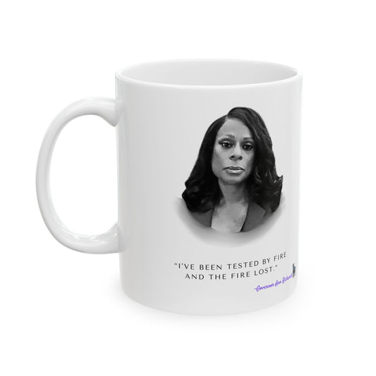 Democrat Donkey feat. Nicole Collier and Ann Richards Ceramic Mug, 11oz & 15oz Sizes, Great for Birthdays, Coffee Lover's Present, Humorous Home Decor