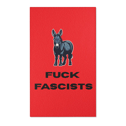 Democrat Donkey Fuck Fascists Area Rugs for Cozy Spaces, Living Room Decor, Home Accent Rugs, Stylish Floor Mats, Gifts for Housewarming