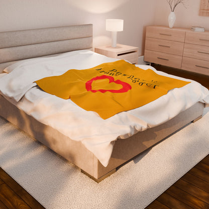 Pawpaw's Granddogger Plush Blanket in Yellow- Customizable Gift for Grandpawrents, Soft Throw for Home, Pet-Themed Decor, Perfect for Birthdays, [...]