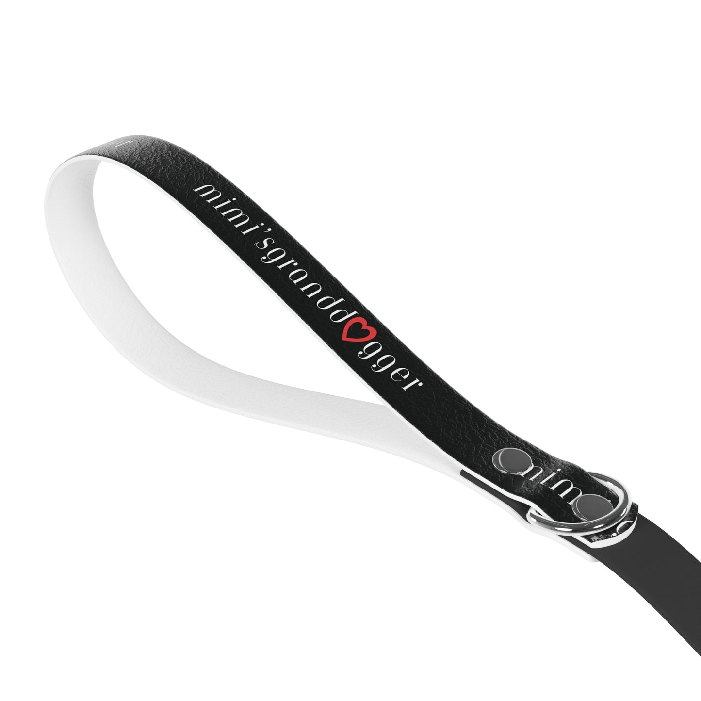Custom Mimi's Granddogger Black Pet Leash - Stylish Dog Leash for Pet Lovers, Personalized Grandpawrent Walking Gear, Gifts for Dog Owners, Unique Pet Accessories, [...]