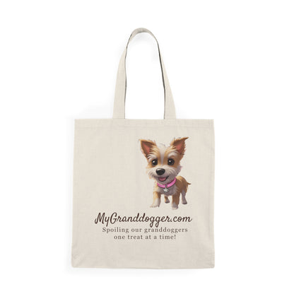 Pawpaw's Granddogger Love Tote Bag, Perfect Gift for Grandpawrents, Eco-Friendly Shopping Bag