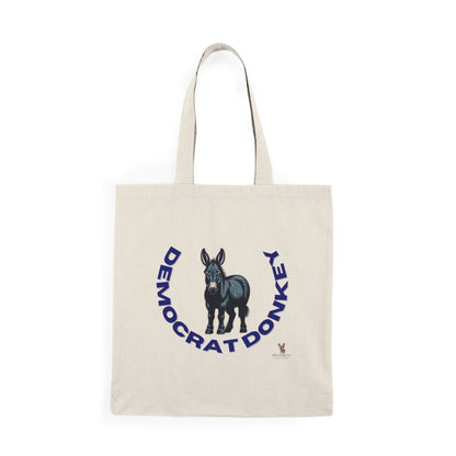 Democrat Donkey feat. Greg Abbott and Ann Richards- How to be a Good Republican Tote Bag, Perfect Gift for Woke Grandpawrents, Eco-Friendly Shopping Bag