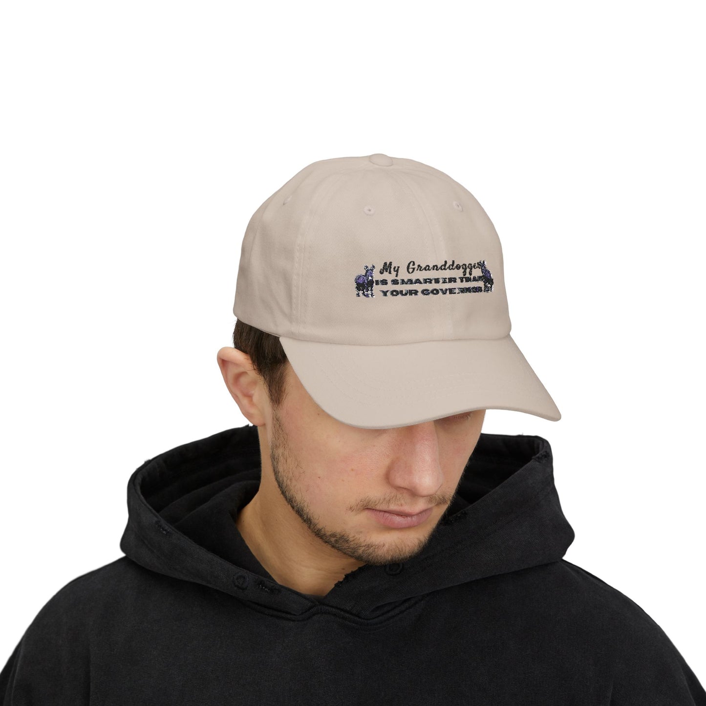 Democrat Donkey My Granddogger is Smarter Than Your Governor Cap- Light Colors | Perfect Gift for Woke Grandpawrents, Casual Outings, Everyday Wear