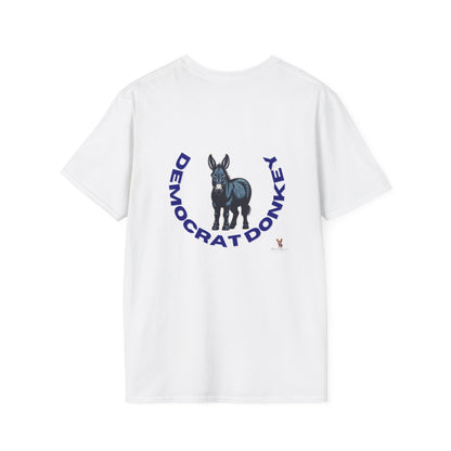 Democrat Donkey- MyGrandogger is Smarter than Your President Unisex T-Shirt - Perfect Gift for Family, Mother's Day, Grandpawrent's Day, Birthday, Casual Wear