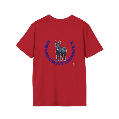 Democrat Donkey- MyGrandogger is Smarter than Your President Unisex T-Shirt - Perfect Gift for Family, Mother's Day, Grandpawrent's Day, Birthday, Casual Wear