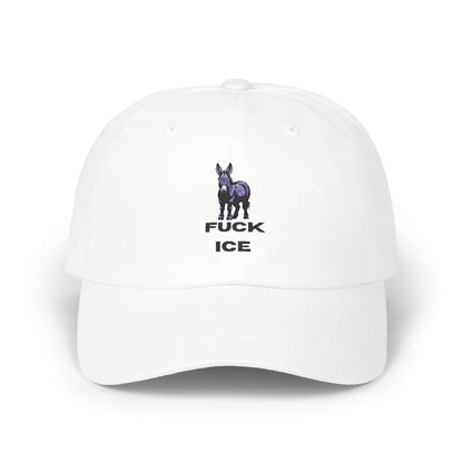 Democrat Donkey Fuck ICE Cap- Light Colors | Perfect Gift for Woke Grandpawrents, Casual Outings, Everyday Wear