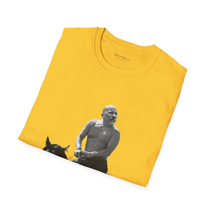 Democrat Donkey- Chip Roy and Vladimir Putin featuring a quote from Socrates Unisex T-Shirt - Perfect Gift for Family, Mother's Day, Grandpawrent's Day, Birthday, Casual Wear