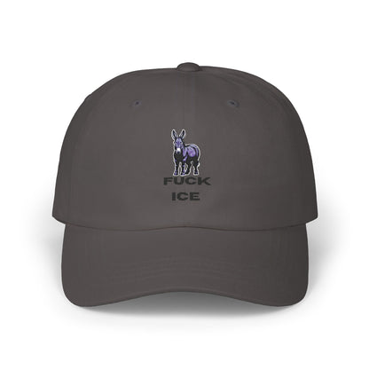 Democrat Donkey Fuck ICE Cap- Light Colors | Perfect Gift for Woke Grandpawrents, Casual Outings, Everyday Wear