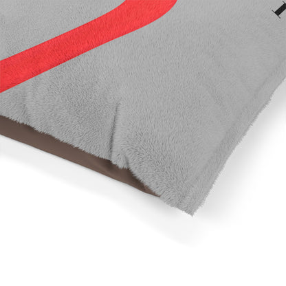 Cozy Pet Bed for Grandpuppies | Gigi's Granddogger Custom Light Gray Dog Bed, Soft Pet Cushion, Ideal for Gifts, Home Decor, Pet Lovers
