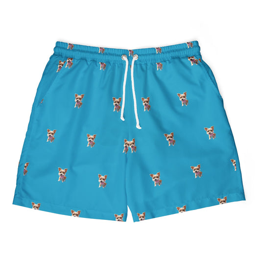 Unisex Beach Vibes Tater Tot Swim Shorts, Colorful Pool Party Shorts, Grandpawrents Swimwear, Summer Relaxation Swim Trunks, Fun Vacation Gear