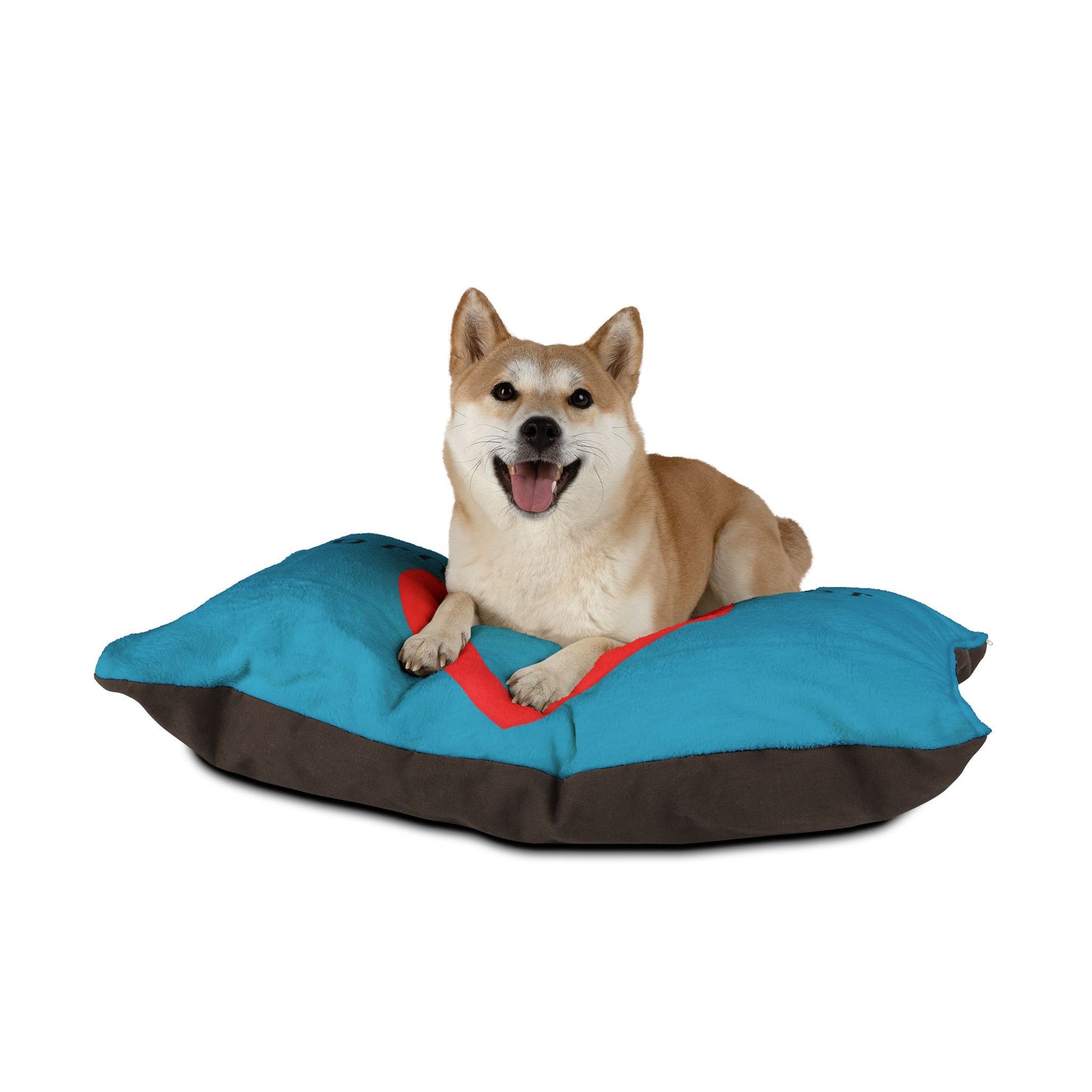 Cozy Pet Bed for Grandpuppies | Mimi's Granddogger Custom Turquoise Dog Bed, Soft Pet Cushion, Ideal for Gifts, Home Decor, Pet Lovers