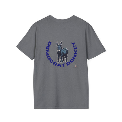 Democrat Donkey- MyGrandogger is Smarter than Your Governor Unisex T-Shirt - Perfect Gift for Family, Mother's Day, Grandpawrent's Day, Birthday, Casual Wear