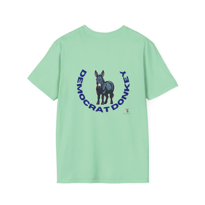 Democrat Donkey- MyGrandogger is Smarter than Your President Unisex T-Shirt - Perfect Gift for Family, Mother's Day, Grandpawrent's Day, Birthday, Casual Wear